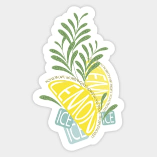 Lemon Sticker